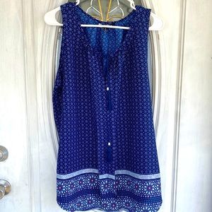 NWOT Time to Bloom 1X top